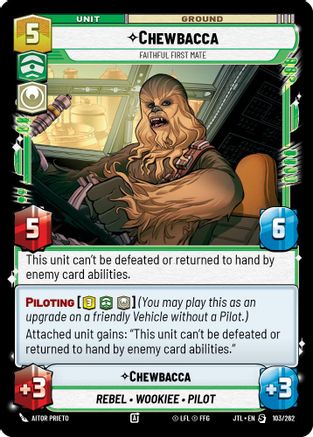 Chewbacca - Faithful First Mate [JTL - 103/262]