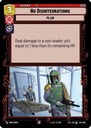 No Disintegrations [JTL - 144/262]