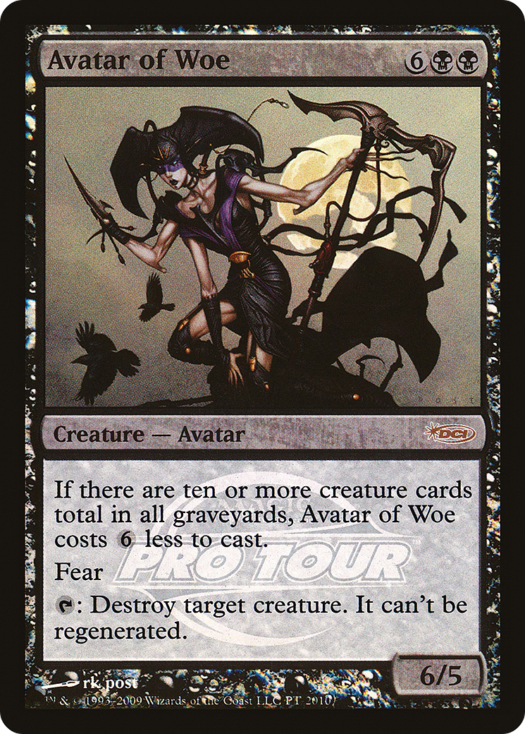 Avatar of Woe (PTP-PT 2010) - Pro Tour Promos Foil