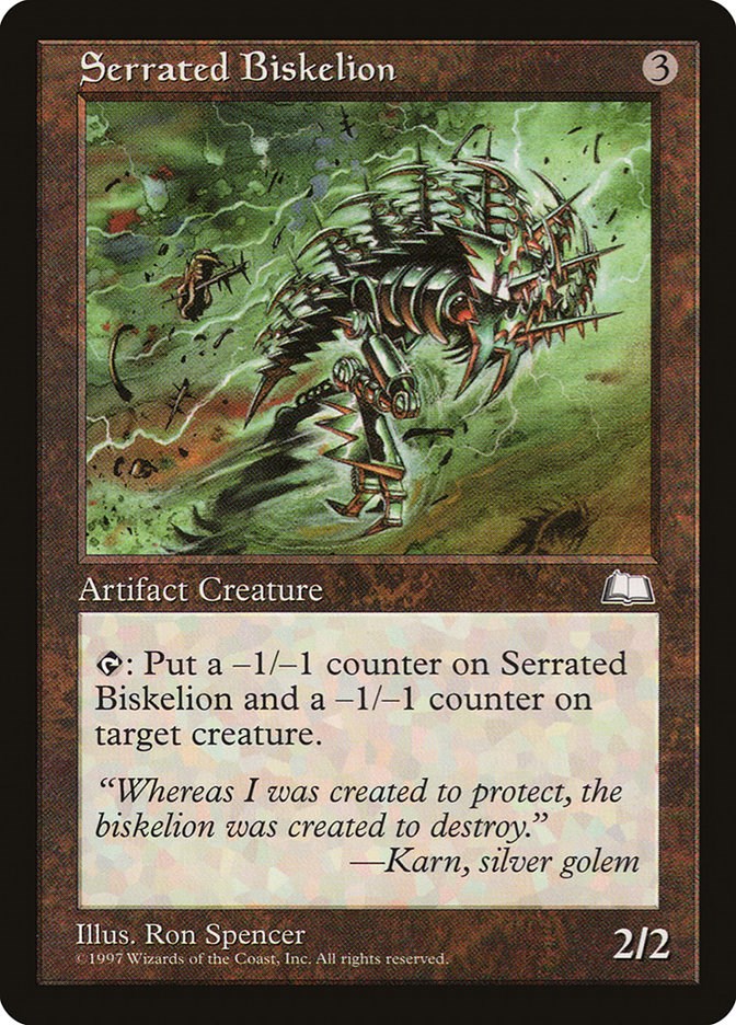 Serrated Biskelion [WTH - N/A]