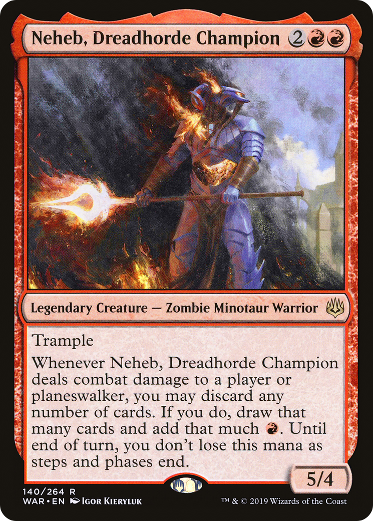 Neheb, Dreadhorde Champion [WAR - 140]