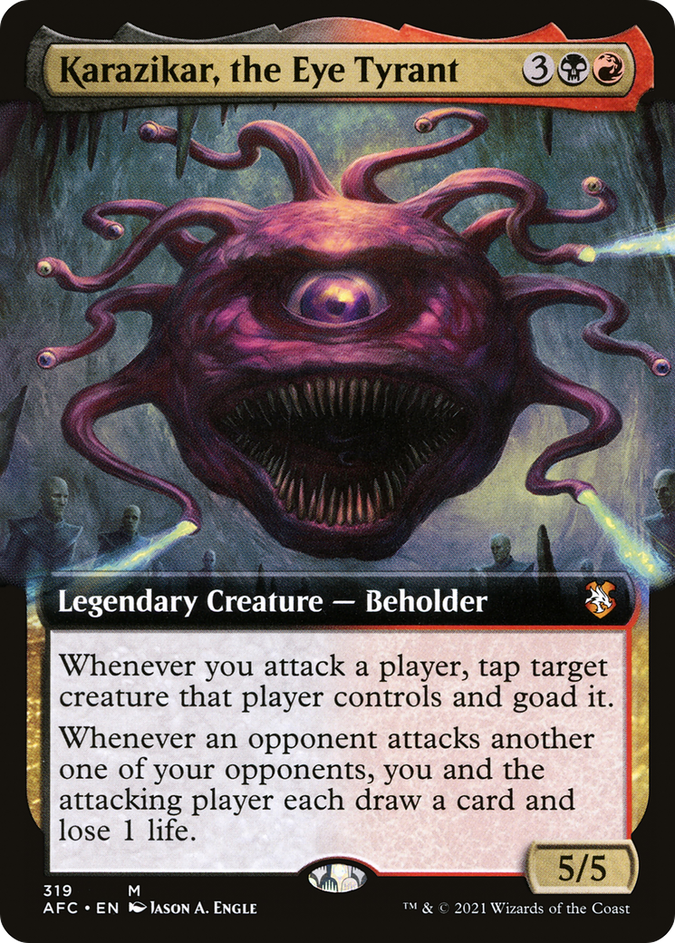 Karazikar, the Eye Tyrant (Extended Art) [AFC - 319]