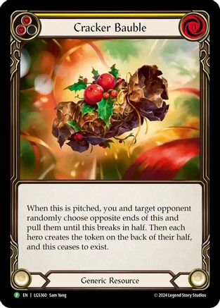 Cracker Bauble (FUN012) (LGS360-FUN012) - Flesh and Blood: Promo Cards