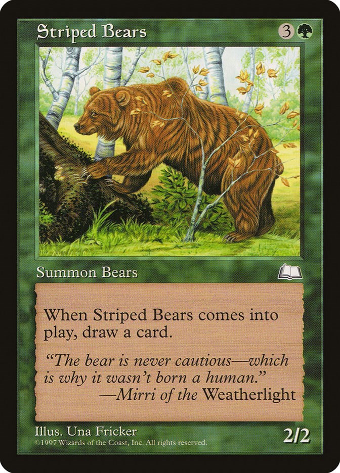 Striped Bears [WTH - N/A]