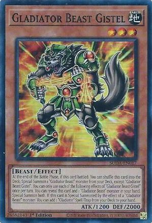 Gladiator Beast Gistel [SUDA - SUDA-EN017]