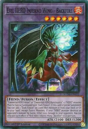 Evil HERO Inferno Wing - Backfire [SUDA - SUDA-EN032]