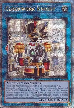 Clockwork Knight (Quarter Century Secret Rare) [SUDA - SUDA-EN050]