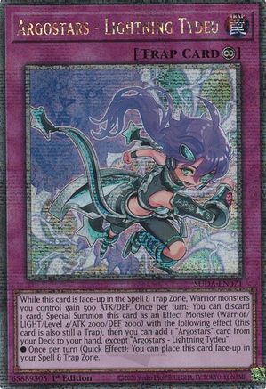Argostars - Lightning Tydeu (Quarter Century Secret Rare) [SUDA - SUDA-EN071]