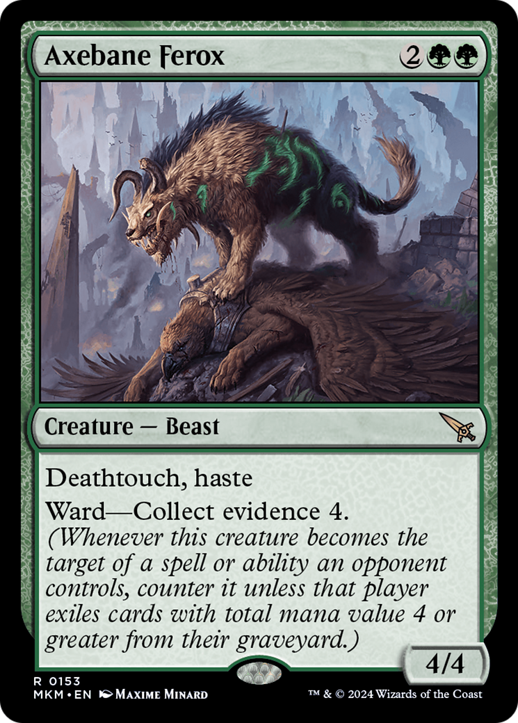 Axebane Ferox [MKM - 153]