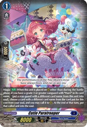 Cutie Paratrooper (TDR) (DZ-SS02/008EN-R) - DZ-SS02: Stride Deckset -Harri-