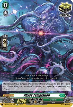 Abyss Temptation (DZ-SS03/013EN) - DZ-SS03: Stride Deckset -Nightrose-
