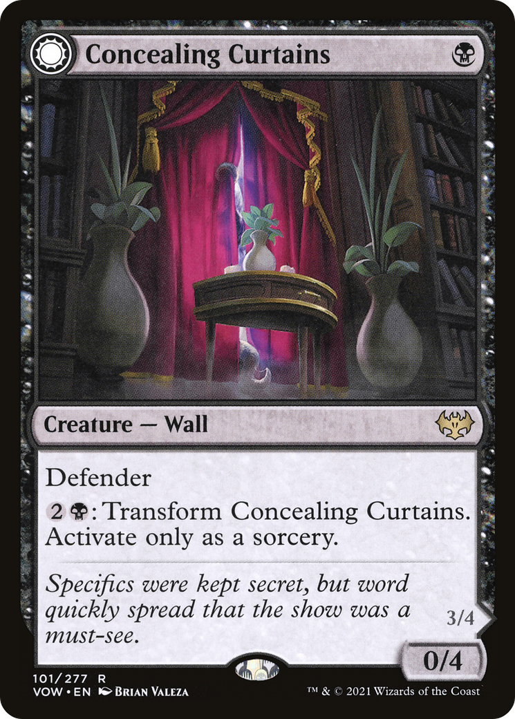 Concealing Curtains [VOW - 101]