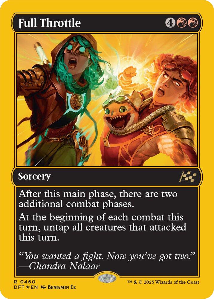 Full Throttle (First-Place Foil) [DFT - 460]