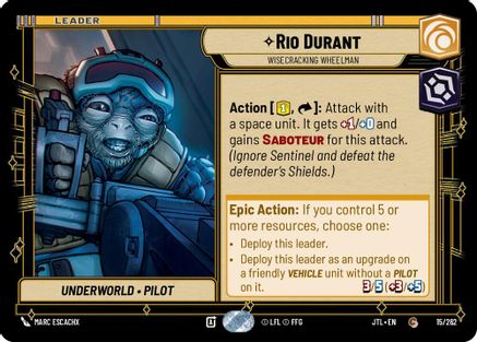 Rio Durant - Wisecracking Wheelman [JTL - 015/262]