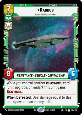 Raddus - Holdo's Final Command [JTL - 104/262]