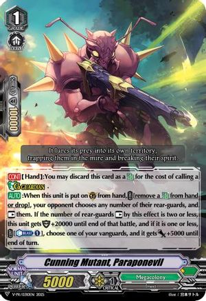 Cunning Mutant, Paraponevil (V-PR/0310EN) - V Promo Cards