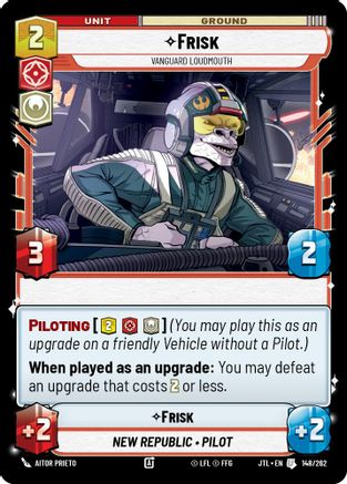 Frisk - Vanguard Loudmouth [JTL - 148/262]