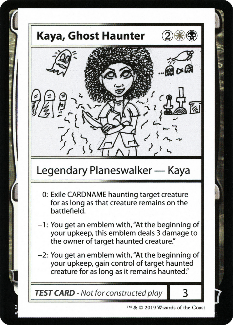 Kaya, Ghost Haunter (No PW Symbol) [CMB1 - N/A]