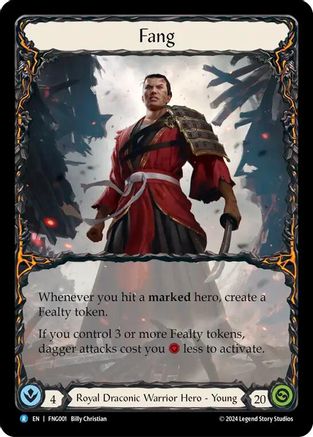 Fang (FNG001) - Blitz Deck: The Hunted - Fang Rainbow Foil