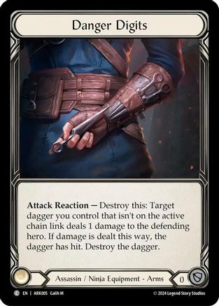 Danger Digits (ARK005) - Blitz Deck: The Hunted - Arakni