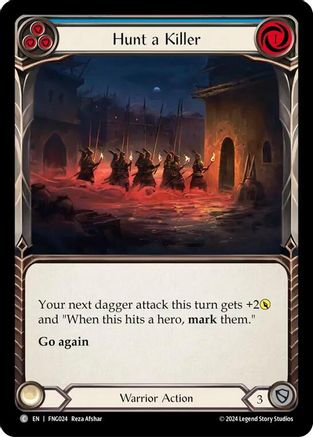 Hunt a Killer (Blue) (FNG024) - Blitz Deck: The Hunted - Fang