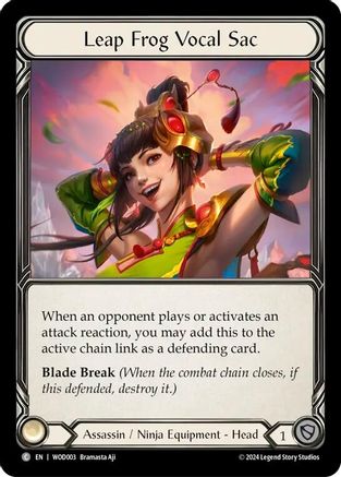 Leap Frog Vocal Sac (WOD003) - Blitz Deck: The Hunted - Arakni, Web of Deceit