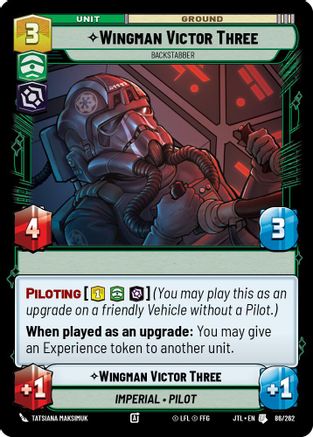 Wingman Victor Three - Backstabber [JTL - 086/262]