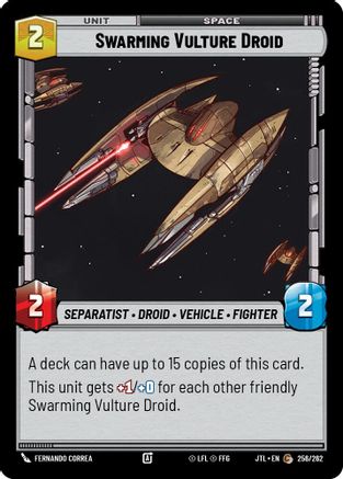 Swarming Vulture Droid [JTL - 256/262]