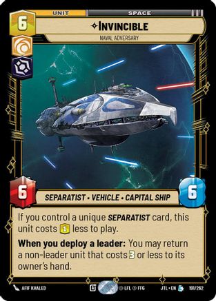 Invincibile - Naval Adversary [JTL - 191/257]