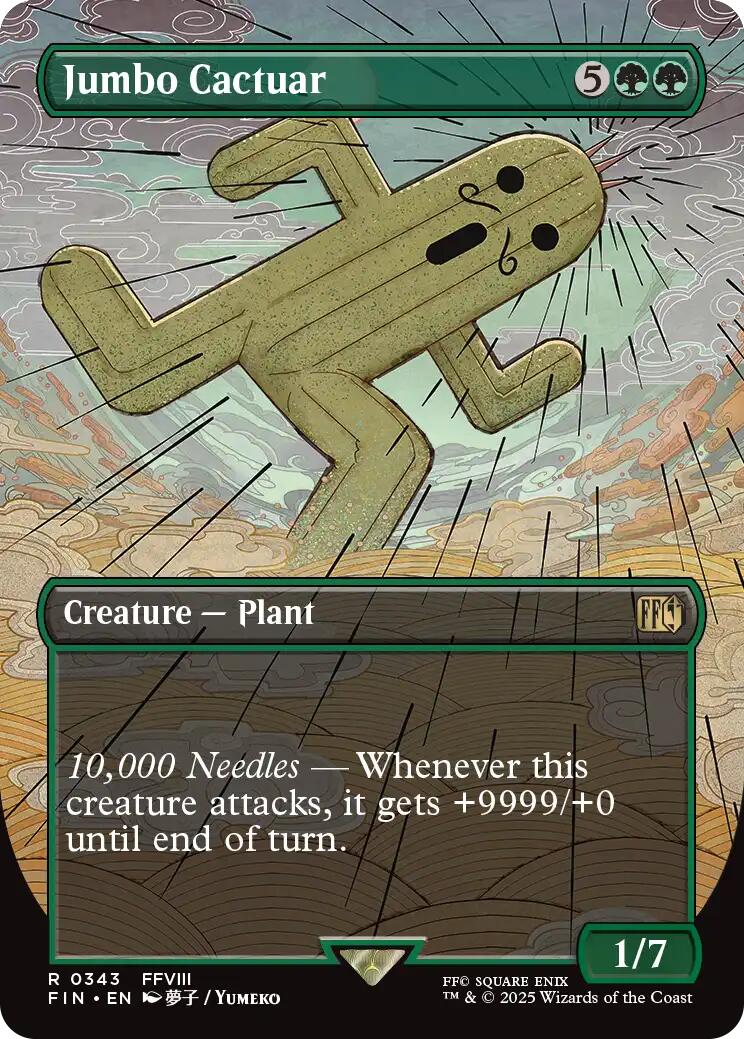 Jumbo Cactuar (Borderless) [FIN - 343]