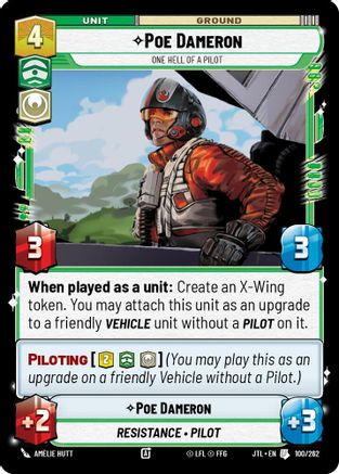 Poe Dameron - One Hell of a Pilot [JTL - 100/262]