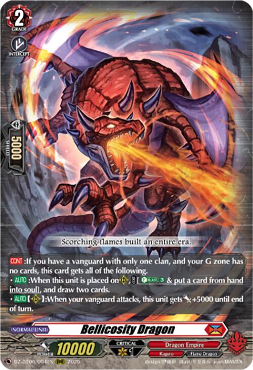 Bellicosity Dragon [DZ-BT06 - DZ-BT06/004EN]