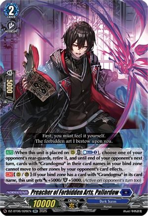 Preacher of Forbidden Arts, Pallordow [DZ-BT06 - DZ-BT06/026EN]