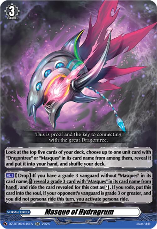 Masque of Hydragrum [DZ-BT06 - DZ-BT06/045EN]