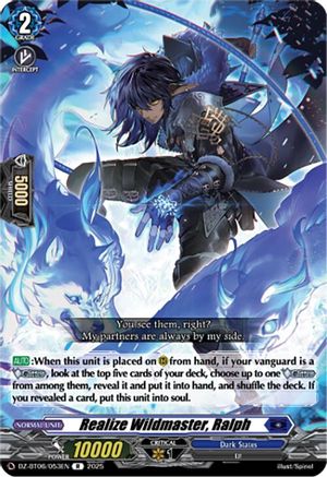 Realize Wildmaster, Ralph [DZ-BT06 - DZ-BT06/053EN]