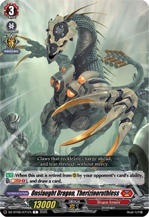 Onslaught Dragon, Therizinoruthless [DZ-BT06 - DZ-BT06/071EN]