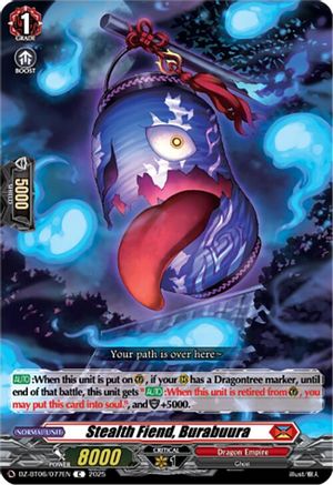 Stealth Fiend, Burabuura [DZ-BT06 - DZ-BT06/077EN]
