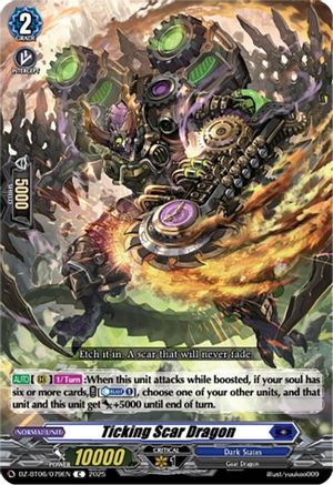 Ticking Scar Dragon [DZ-BT06 - DZ-BT06/079EN]