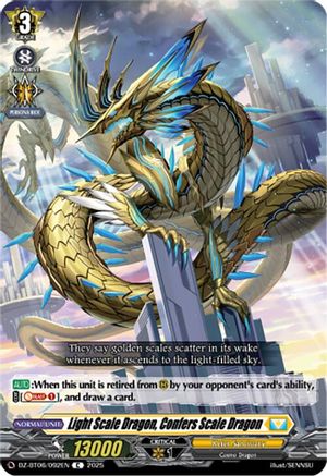 Light Scale Dragon, Confers Scale Dragon [DZ-BT06 - DZ-BT06/092EN]
