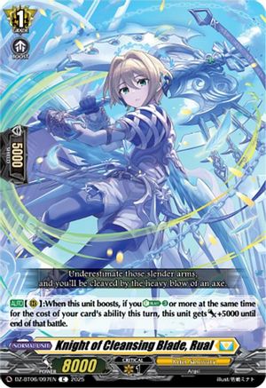 Knight of Cleansing Blade, Rual [DZ-BT06 - DZ-BT06/097EN]