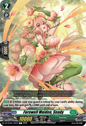 Farewell Maiden, Sendy [DZ-BT06 - DZ-BT06/102EN]