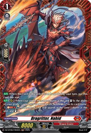 Dragritter, Nahid (FR) (DZ-BT06/FR03EN) - DZ-BT06: Generation Dragenesis
