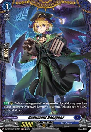Document Decipher (FR) [DZ-BT06 - DZ-BT06/FR18EN]