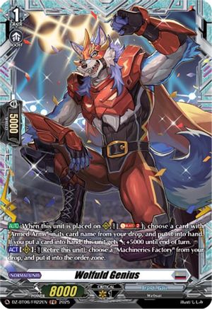 Wolfuld Genius (FR) (DZ-BT06/FR22EN) - DZ-BT06: Generation Dragenesis