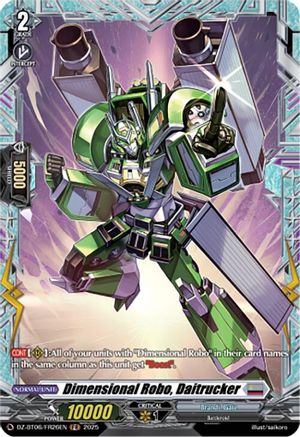 Dimensional Robo, Daitrucker (FR) (DZ-BT06/FR26EN) - DZ-BT06: Generation Dragenesis