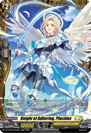 Knight of Adhering, Placidas (FR) (DZ-BT06/FR34EN) - DZ-BT06: Generation Dragenesis