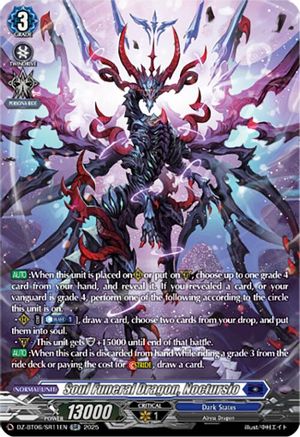 Soul Funeral Dragon, Noctursio (SR) (DZ-BT06/SR11EN) - DZ-BT06: Generation Dragenesis