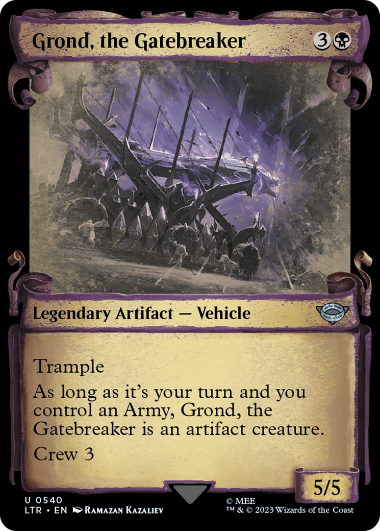 Grond, the Gatebreaker (Showcase Scrolls) [LTR - 540]