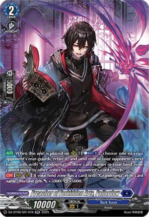 Preacher of Forbidden Arts, Pallordow (SR) (DZ-BT06/SR14EN) - DZ-BT06: Generation Dragenesis