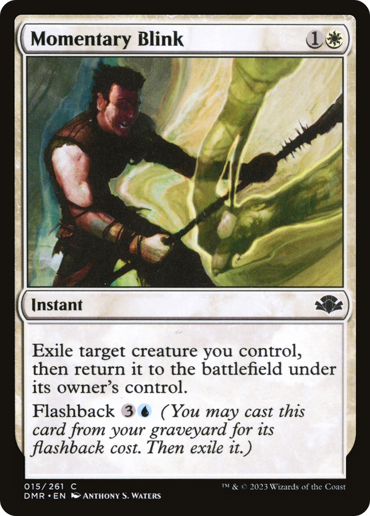 Momentary Blink (DMR-015) - Dominaria Remastered Foil